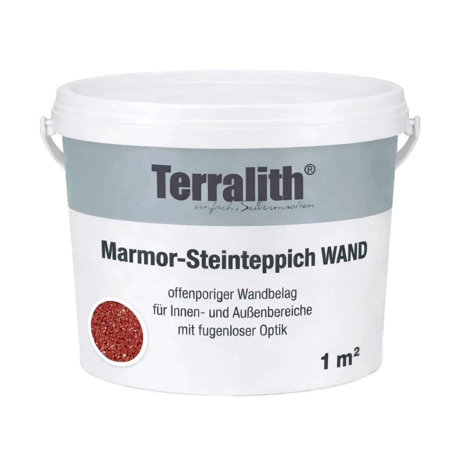 Terralith Edelsteinteppich Wand Jaspis für 1 m²