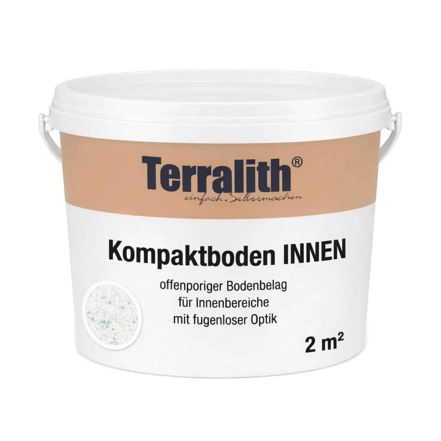 Terralith Kompaktboden Mix Bianco 106 für 2 m²