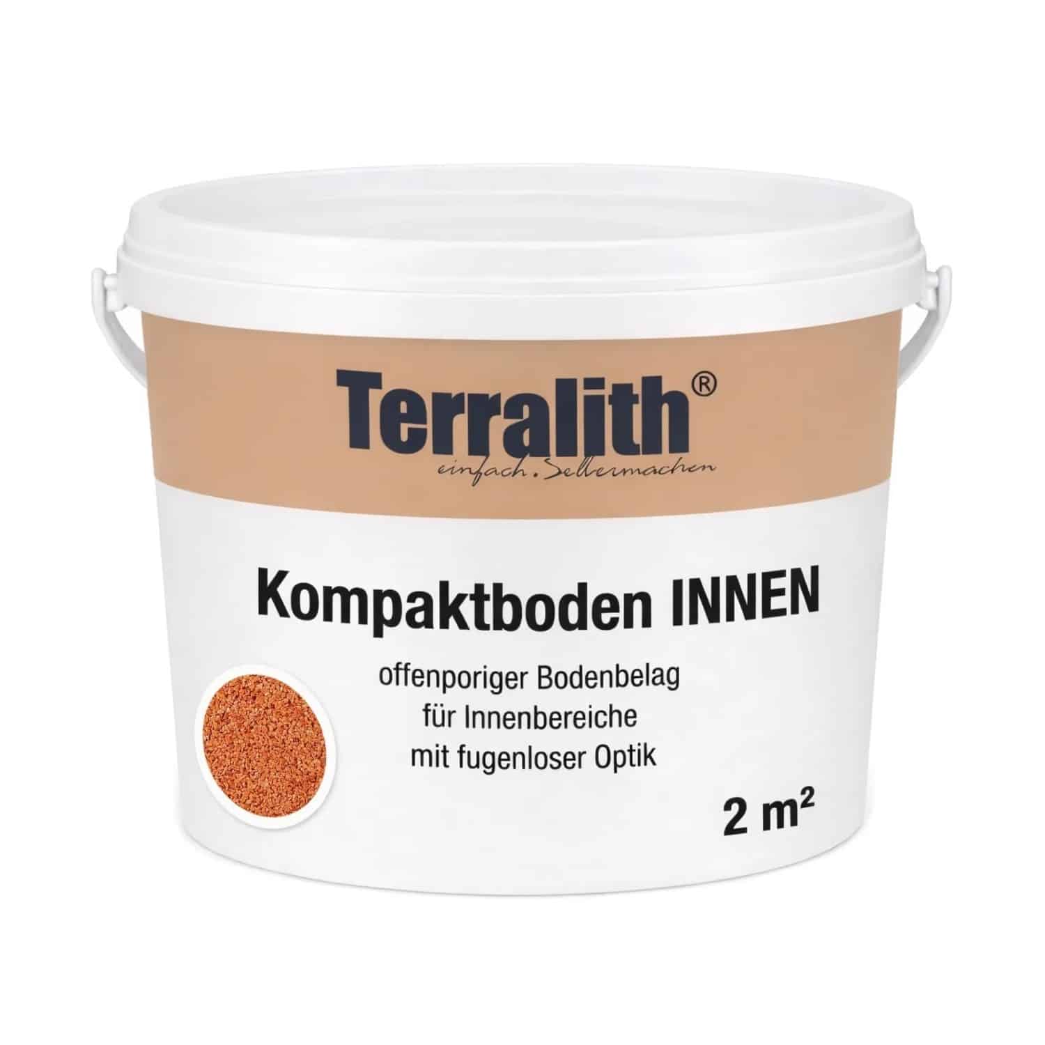 Terralith Kompaktboden Rosso für 2 m²