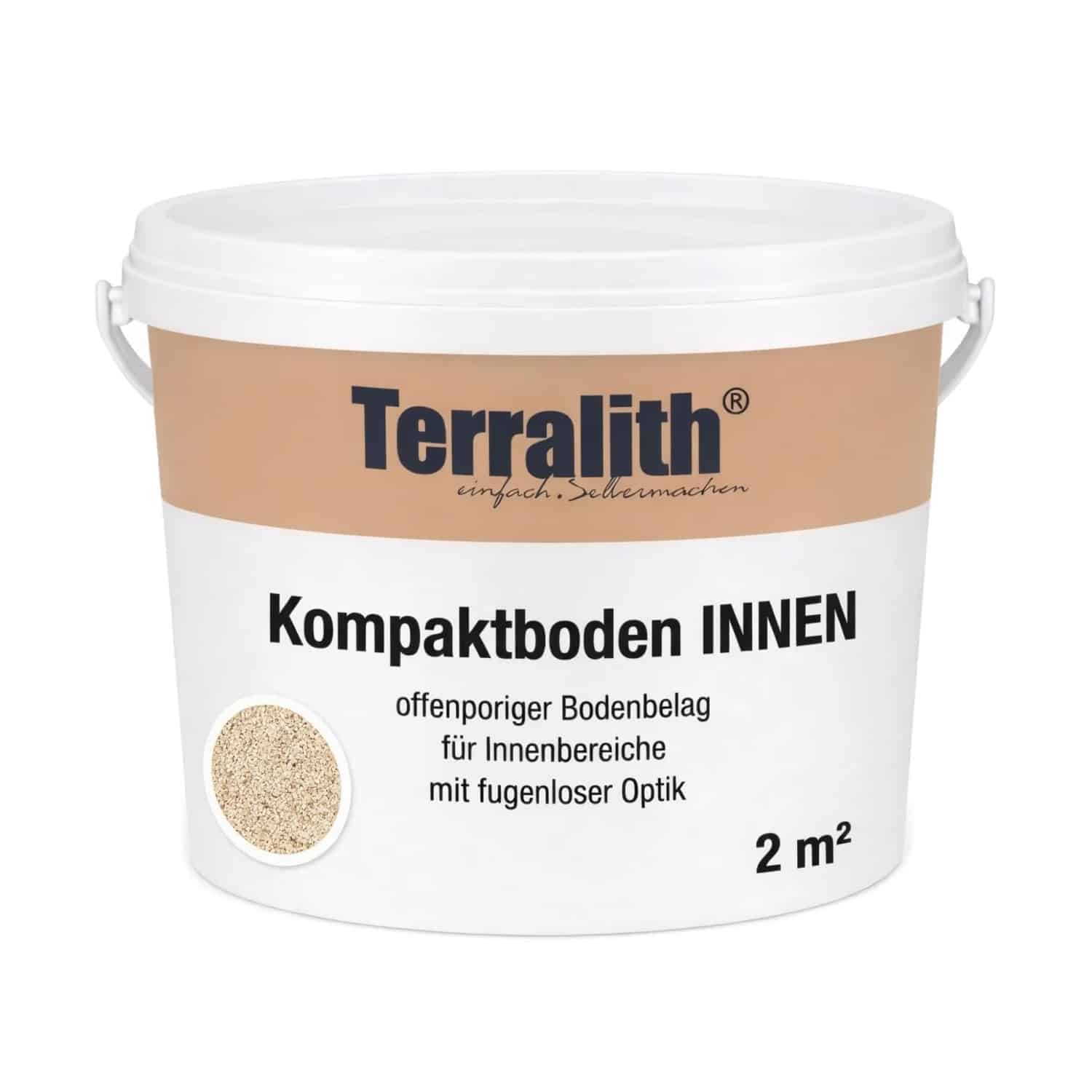 Terralith Kompaktboden Zabaione für 2 m²