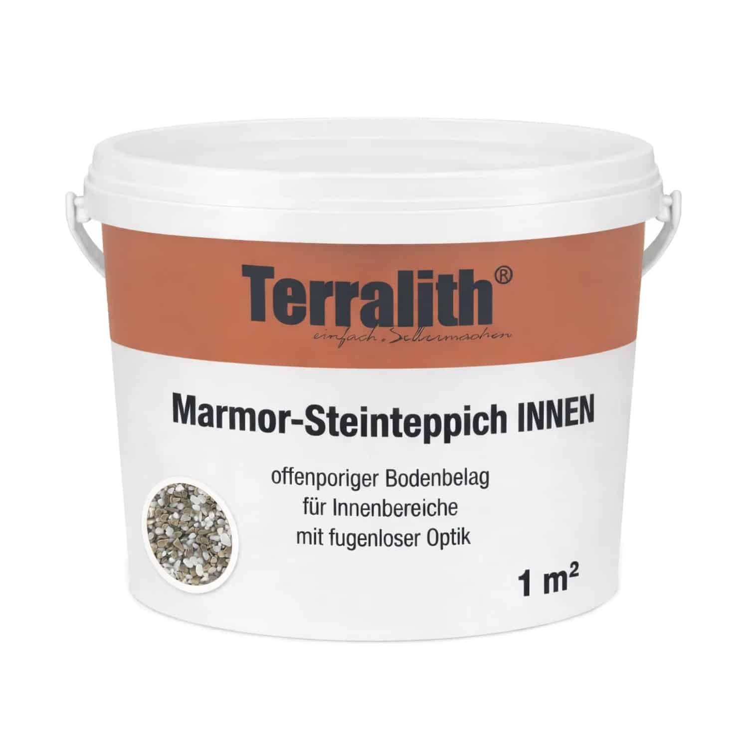 Terralith Marmor Steinteppich Mix Lavello für 1m² Innen Fein 2-4 mm