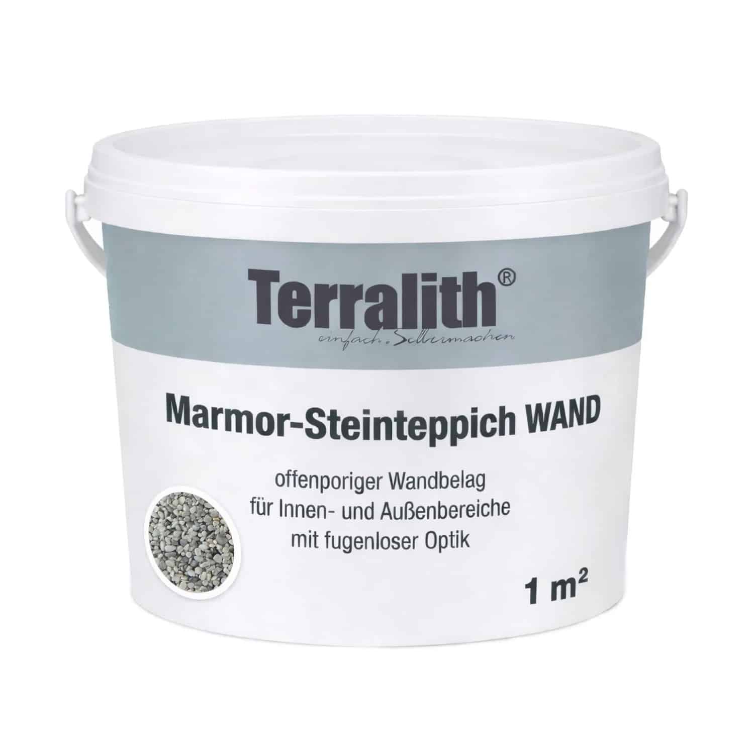 Terralith Marmor - Steinteppich Wand Nebula Fein für 1 m²