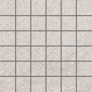Vitra Mosaikfliese Olympus Feinsteinzeug Weiß 30 cm x 30 cm