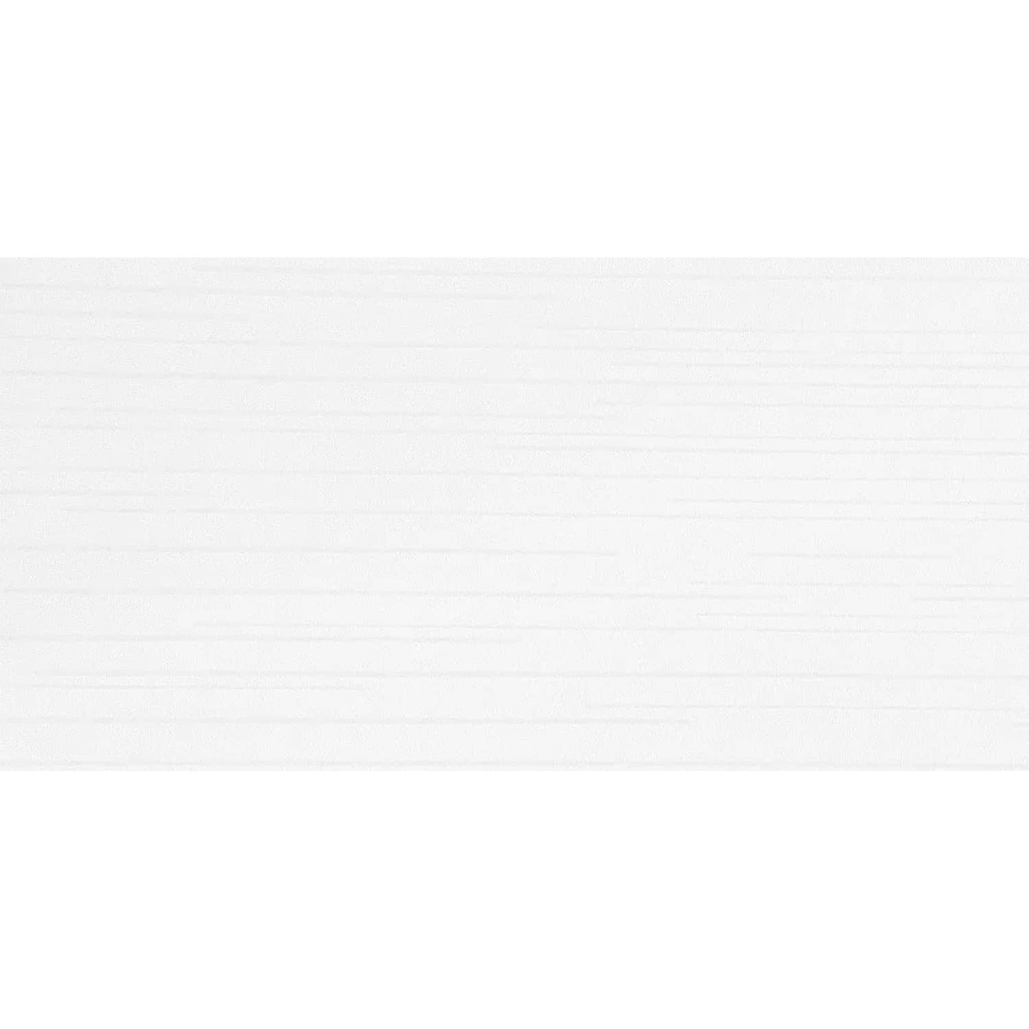 Vitra Wandfliese Smart Uni Weiß Matt Linien-Optik 30 cm x 60 cm
