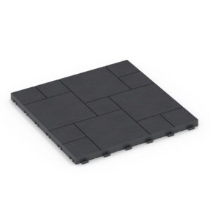 WARCO Blockmuster-Klickfliese Schiefer 38