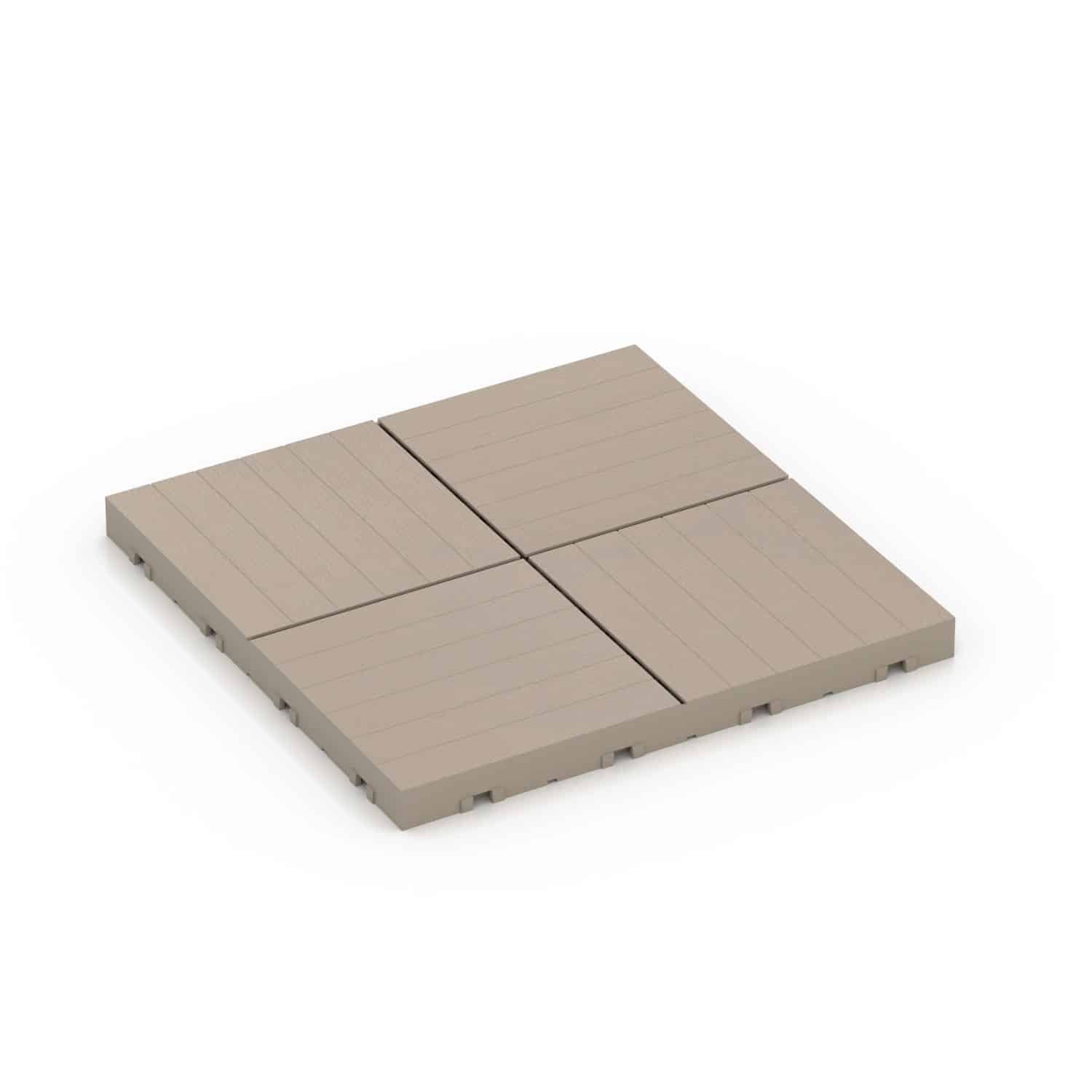 WARCO Mosaik-Klickfliese Vanille 30 x 30 x 2