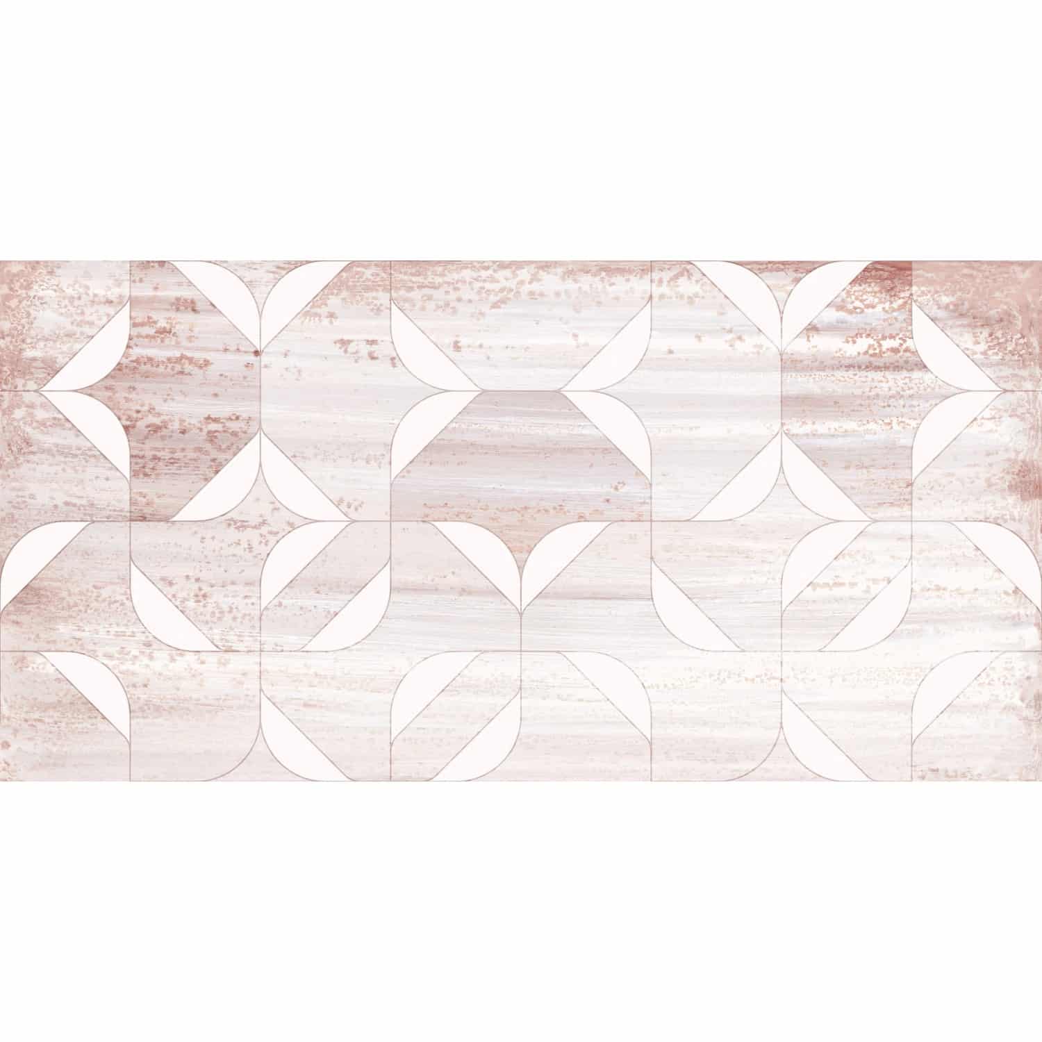 Wandfliese Dekor Bayaz Blanco 30 cm x 60 cm