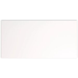 Wandfliese Ice White Rektifiziert Weiß Glasiert Glänzend 30 cm x 60 cm