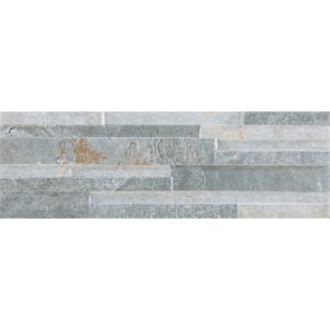 Wandverblender Eos Feinsteinzeug Grau 17 cm x 52 cm